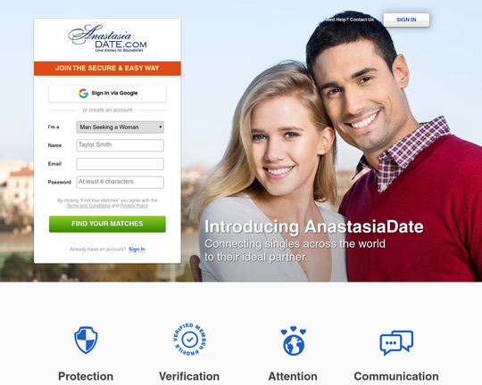 AnastasiaDate.com Logo