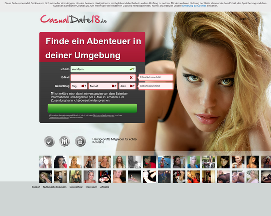CasualDate18.de Logo