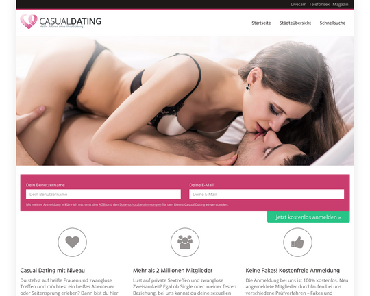 CasualDating.rocks Logo