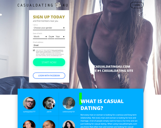 CasualDating4u.com Logo