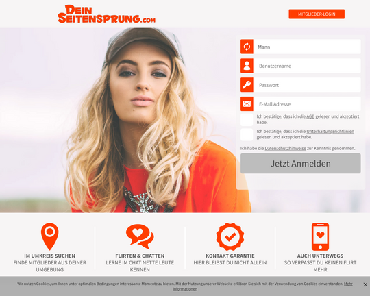 Deinseitensprung.com Logo