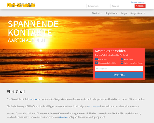 Flirt-Strand.de Logo