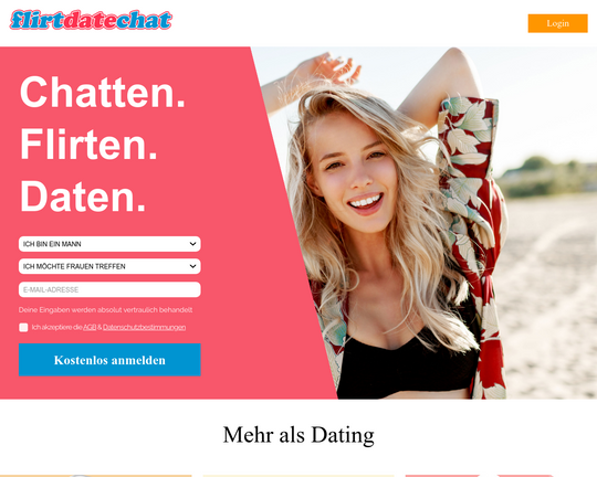 FlirtDateChat.com Logo