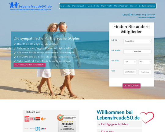 Lebensfreude50.de Logo