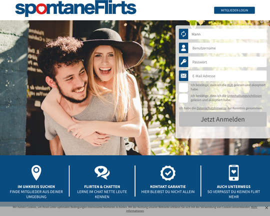 SpontaneFlirts.com Logo
