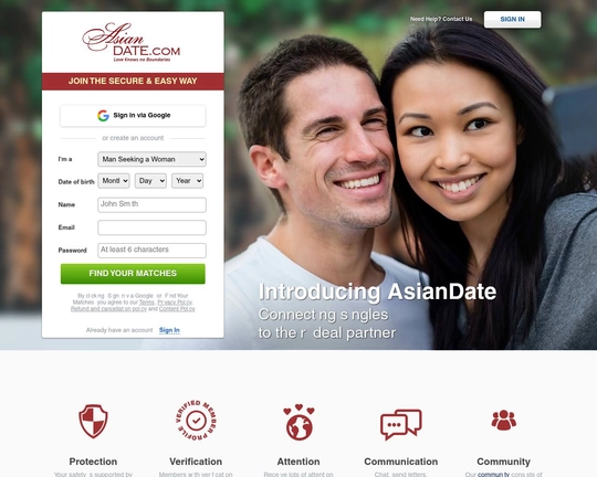 AsianDate.com Logo