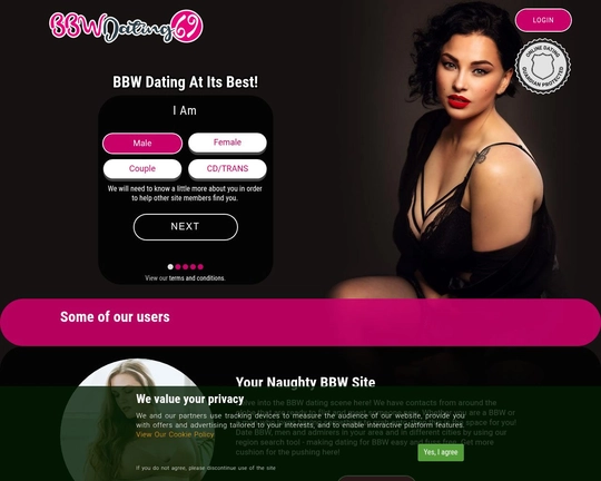 BBWdating69.com Logo