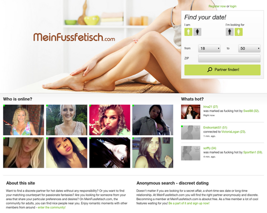 meinFussfetisch.com Logo